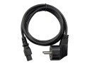 Napájecí síťový kabel 2m s konektorem C5 pro notebooky a TV