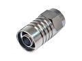 Kompresní F konektor na kabel 3.9 / 6.8 mm černý, krimpovací a lisovací