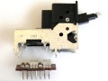 Dvoupolohový přepínač radiomagnetofonu 4 sekce 2x7 pin ALPS