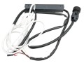 Bílý ovládací panel s elektronikou pro digestoře Mora 5701–5711, hranatý