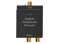 Digitální audio převodník 1x RCA/Toslink SPDIF na 2x RCA a 3,5mm jack