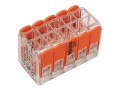 Krabicová svorka WAGO 221-420 s páčkami, 10x 4 mm²