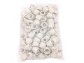 Steatitový keramický korálek s průchodkou 4,8/9 mm, 50 kusů
