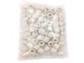 Steatitový keramický korálek 1kg průměr 4-8 mm