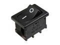 Kolébkový vypínač černý 6A / 250V ON-OFF pro masomlýnek