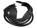 Prodlužovací napájecí kabel 2m PremiumCord k počítači