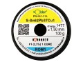 Pájka cínová Kovohutě Sn62Pb37Cu1 1,5 mm cívka 100 g