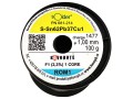 Trubičkový olovnatý pájecí cín Sn62Pb37Cu1 1,0 mm 100 g