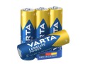 Alkalická baterie AAA VARTA High Energy 4 kusy