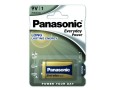 Alkalická 9V baterie Panasonic Everyday Power 6LR61EPS/1BP