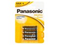 Alkalické AAA baterie Panasonic Lasting Power 1,5V balení 4 ks LR03