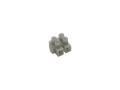 Dvoupólová svorkovnice čokoládová 1,5 - 2,5 mm², balení 10 ks