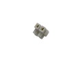Dvoupólová svorkovnice čokoládová 1,5 - 2,5 mm², balení 10 ks