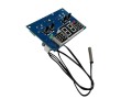 Panelový digitální termostat W1401 s napájením 12V a rozsahem -9°C až +99°C