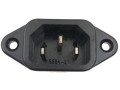 Napájecí zásuvka s konektorem 10A 250V