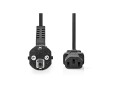 Napájecí síťový kabel PC 2m černý CEGL10000BK20