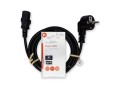 Napájecí síťový kabel PC 2m černý CEGL10000BK20