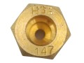 Tryska plynového hořáku zemní plyn d=1,47 mm pro varnou desku Beko HIZG64121