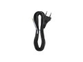 Napájecí kabel Flexo PVC 2×0,75mm², 3 m, černý