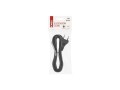 Napájecí kabel Flexo PVC 2×0,75mm², 3 m, černý