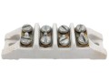 Keramický svorkový blok 77 x 24 x 18 mm, 4 póly