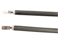 Topné těleso 1500 W, 230 V, tvar U, délka 400 mm, šířka 35 mm s 2 konektory