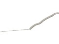 Topná spirála 100 W, délka 275 mm, průměr 3,7 mm