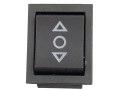 Kolébkové tlačítko s nulovou polohou 30 x 22 mm, 15A / 250V