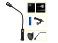 Nabíjecí magnetická LED pracovní svítilna PCW12F 400 lm s ohebným husím krkem a USB-C