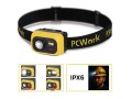 LED čelovka PCW12D s výkonem 300 lm a krytím IPX6, napájení 3× AAA