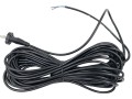 Flexibilní napájecí kabel PVC 2x0,75 mm, délka 15 m, černý