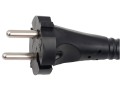Flexibilní napájecí kabel PVC 2x0,75 mm, délka 15 m, černý