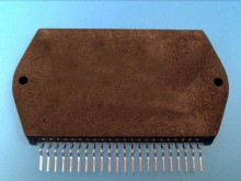 Integrovaný obvod STK411-220E s napájením ±78V/48V a výkonem 2x100W