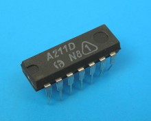 Integrovaný obvod A211D - DIL14 NF-KS 18V 1,5A 1W