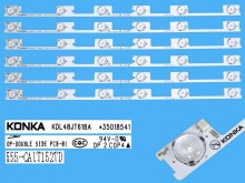 LED podsvícení 442mm 6 LED sada pro LCD TV Sencor
