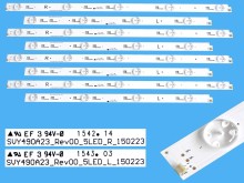 LED podsvitní sada pro Sony TV SVY490A23 s 8 pásky