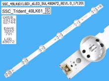 LED podsvit 512 mm s 6 LED diodami pro LCD TV