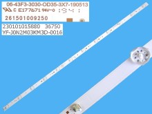 LED podsvětlení 800 mm s 7 LED pro LCD panel