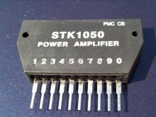 Integrovaný zesilovač STK1050 53V 7A 50W