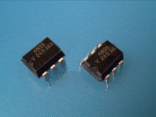 Optočlen 4N35 s tranzistorovým výstupem a izolačním napětím 5,3 kV