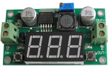 Step-Down modul napájecího zdroje 1,2 - 37V / 1,8A s displejem