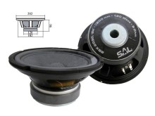Basový reproduktor SAL SBX2030/BK 8 Ω 120 W 200mm kevlar