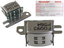Stereo reverzní čtyřstopá hlava 270 ohm pro kazetové magnetofony RHEDF0093AFZZ