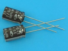 Elektrolytický kondenzátor 220uF 35V 105°C Samwha RD