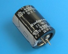 Elektrolytický kondenzátor 3300uF 63V 105°C Lelon
