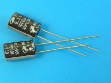 Elektrolytický kondenzátor 1000uF 6,3V 105°C Samwha RD