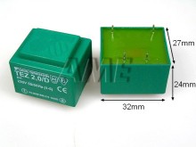 Síťový transformátor do plošného spoje 2VA 230V/15V