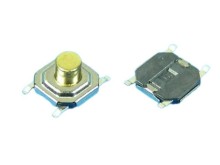 SMD mikrotlačítko 5x5 mm, výška 3 mm