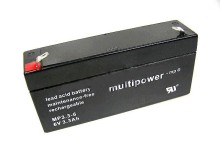 Olověný akumulátor 6V 3,3Ah s konektory 4,8 mm