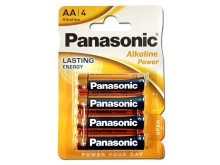 Alkalické AA baterie Panasonic Lasting Power 1,5V 4ks LR06